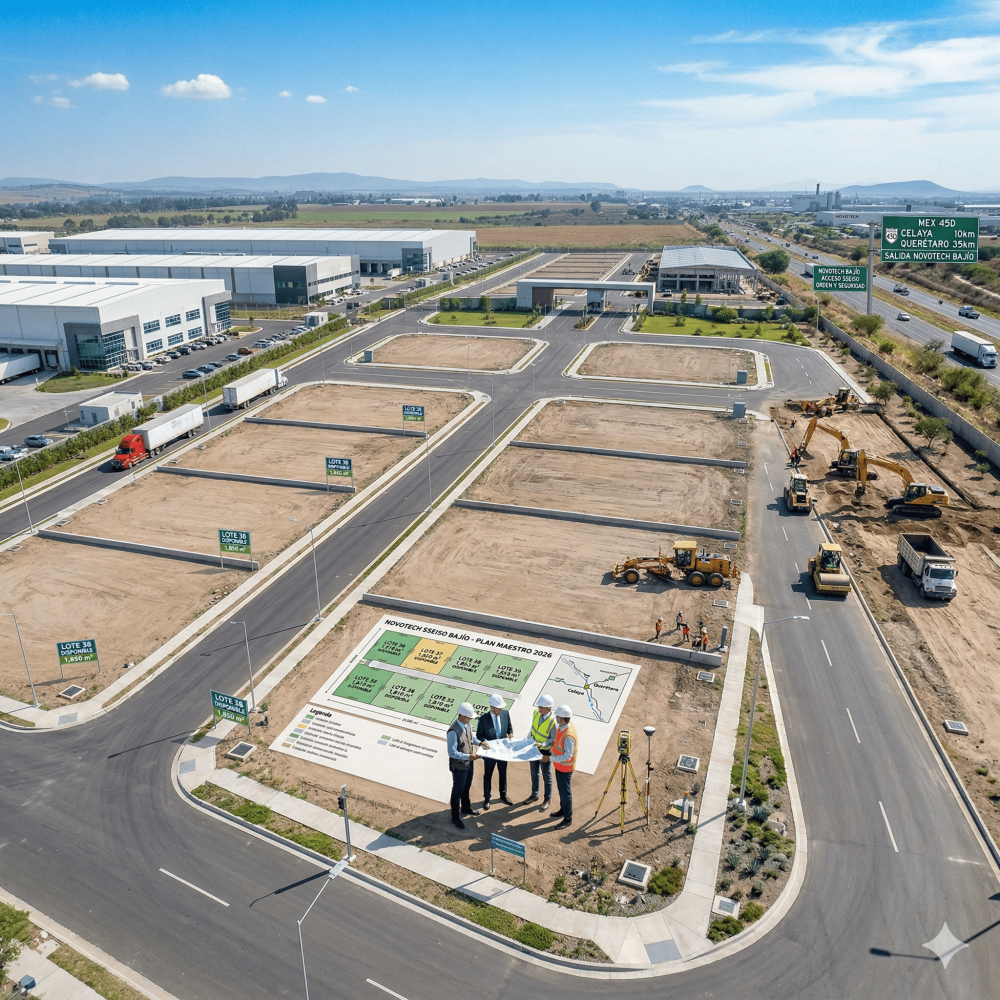 Terreno Industrial Celaya | 45d